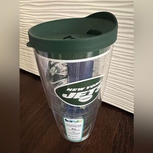 Tervis New York Jets insulated Tumbler Green 24oz NFL Double Wall BPA free